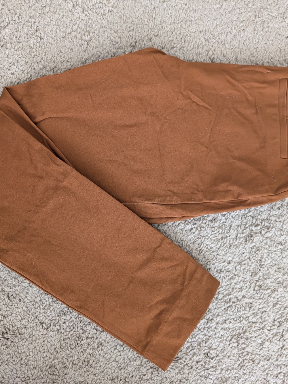 a new day Women's Cropped Pants in Rust Brown